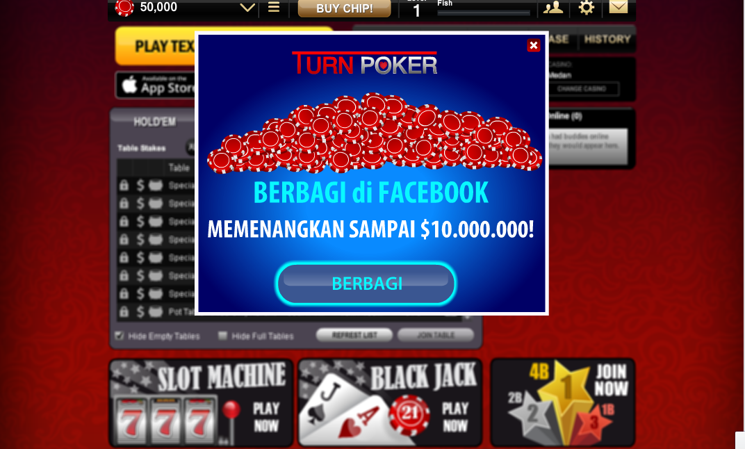 LIFE IS A GAME: TURN POKER ON FACEBOOK