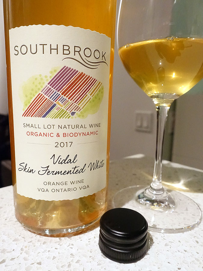 Southbrook Vidal Skin Fermented White Orange Wine 2017 (Niagara) Wine
