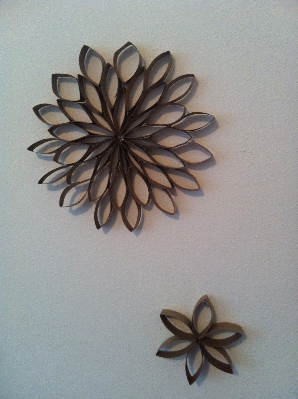 the kc experience Tutorial Toilet Paper Tube Flowers