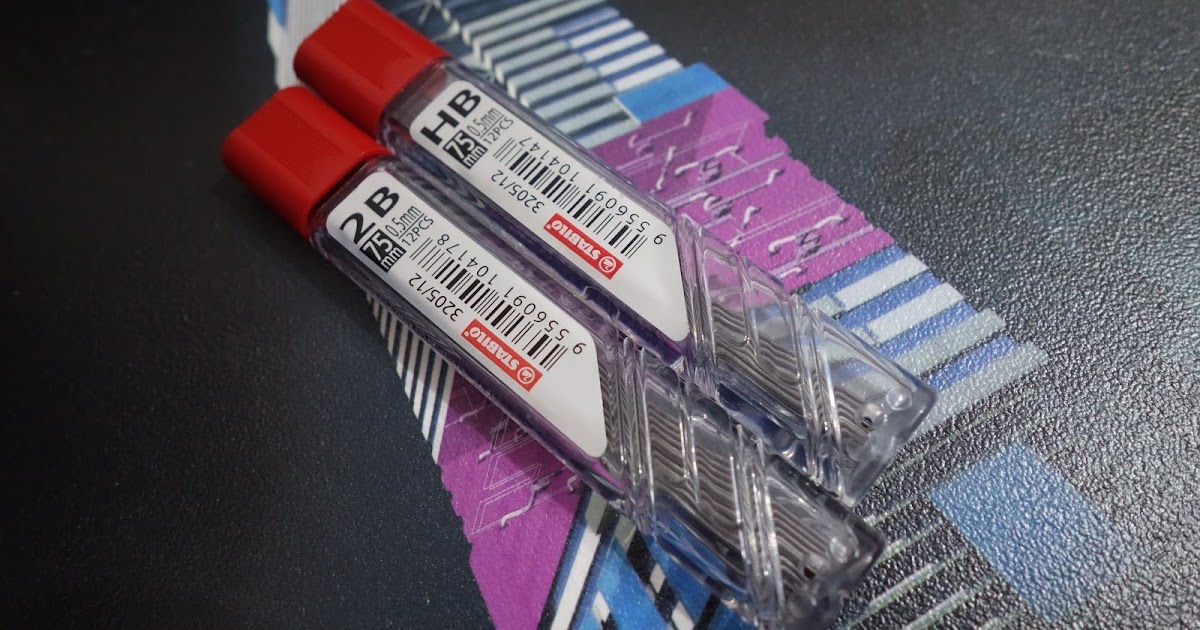 Paper and Digital Stabilo HB and 2B lead review