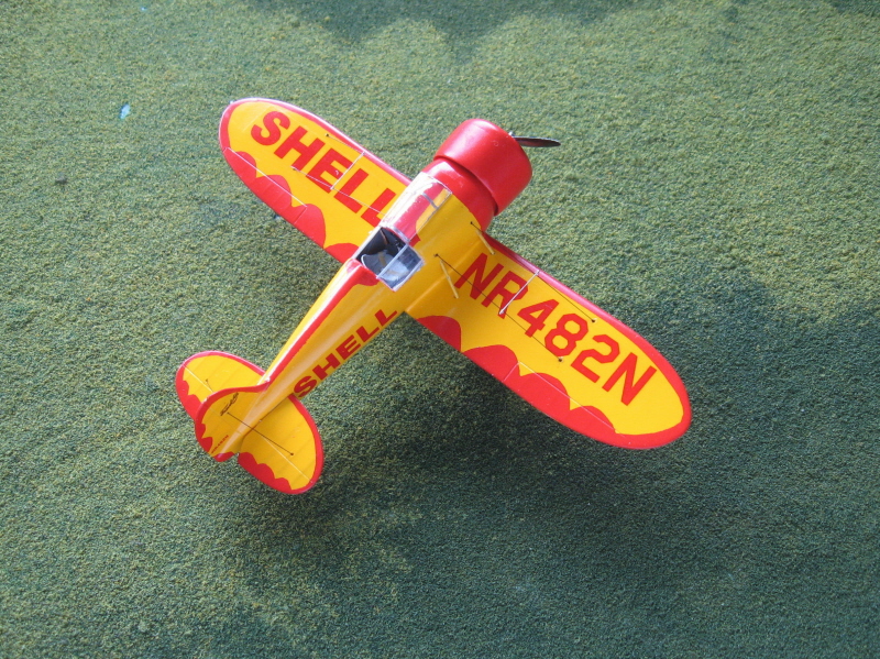 Shell Model Airplanes Travel Air Mystery Ship Shell racer, 1/72 scale scratchbuilt - Ready ...