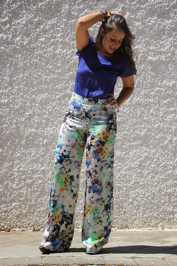 DIY Costura: Pantalón palazo (patrones y moldes gratis). Blog de costura y blog diy.