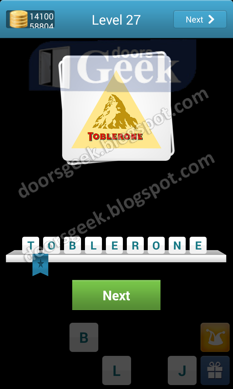 Logo Quiz Level 27 by Mangoo Games Doors Geek