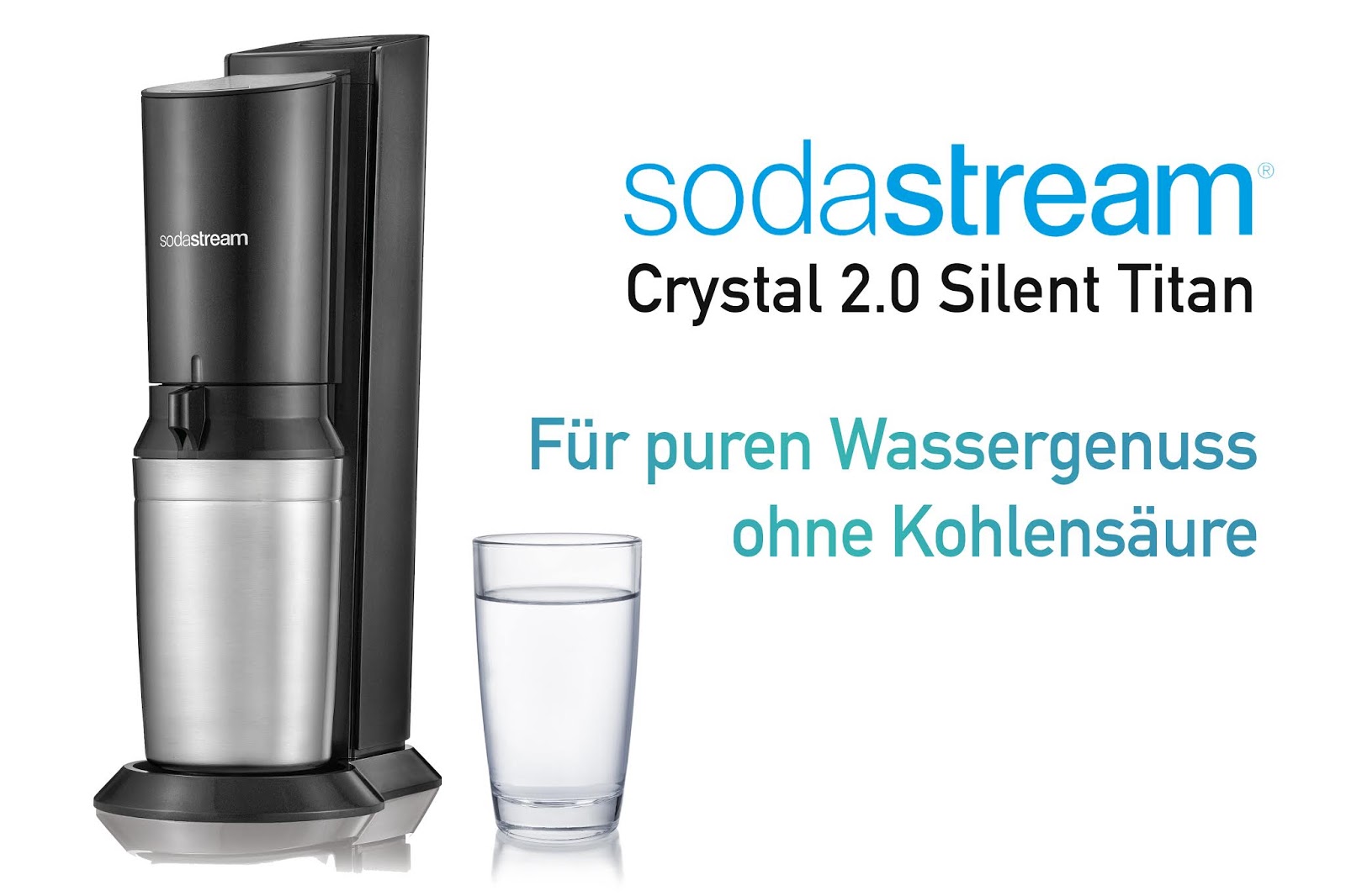 SodaStream bringt ersten Wassersprudler für stilles Wasser auf den Markt