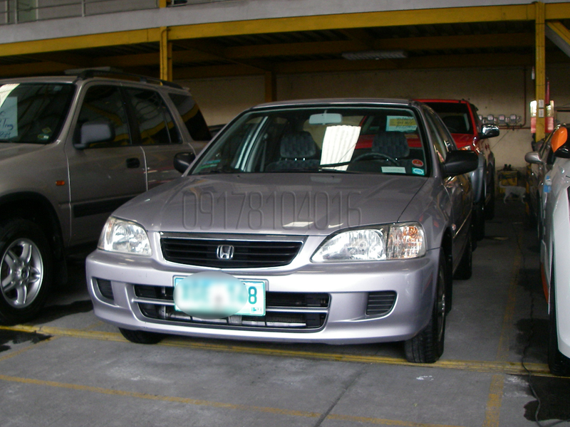 Cars For Sale in the Philippines 2002 Honda City Type Z Fuel Efficient Car
