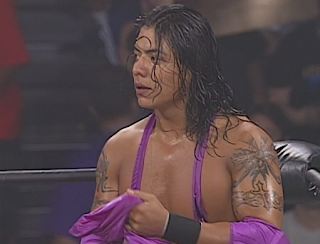 WCW Halloween Havoc 1998 - Juventud Guerrera set for battle against Disco Inferno