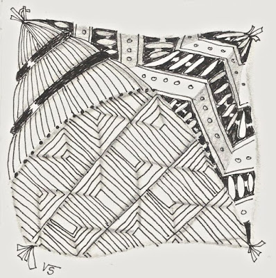 An Artist Labyrinth: Ginny Stiles CZT: June 2015