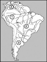 Kарта на Южна Америка