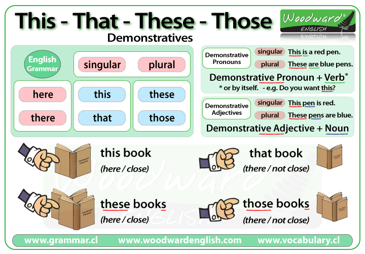 Click on: THIS, THAT, THESE, THOSE: DEMONSTRATIVES