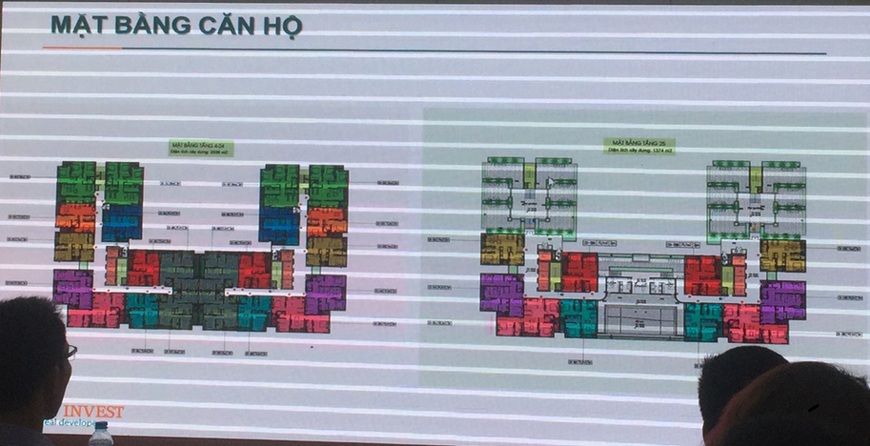 mặt bằng căn hộ Sunrise Garden