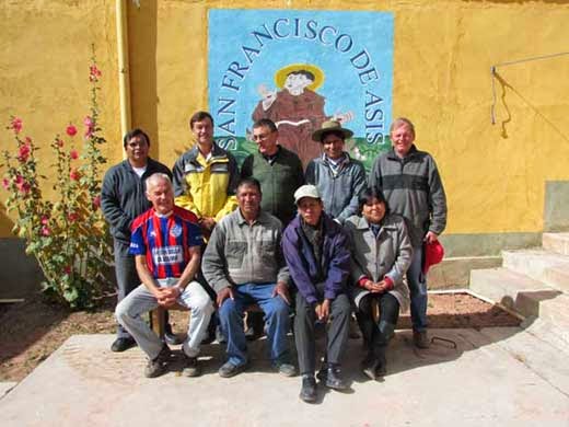 Treffen der Pastoralzone Süd in Esmoraca Bolivien