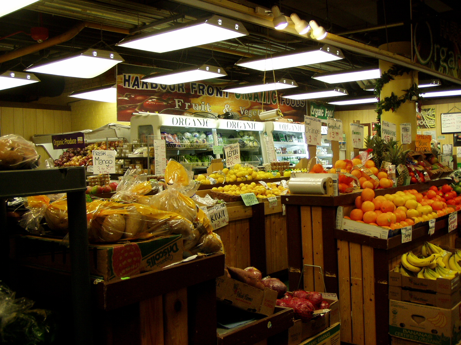The Cafe for Fine Food and Healthy Living Harbour Front Organic Food, St Lawrence Market, Toronto