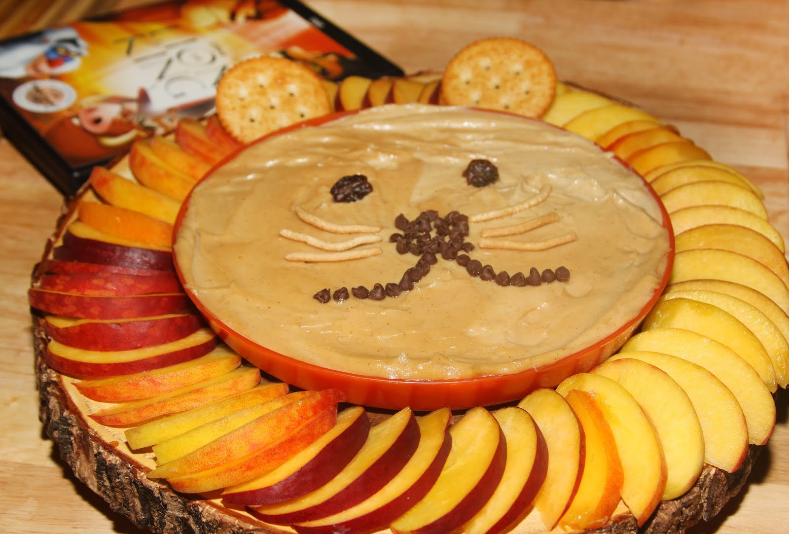 For the Love of Food The Lion King Peanut Butter Fruit Dip MovieMonday
