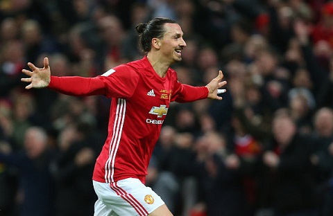 Ibrahimovic sẽ chơi cao nhất trên hàng công của đội bóng United.