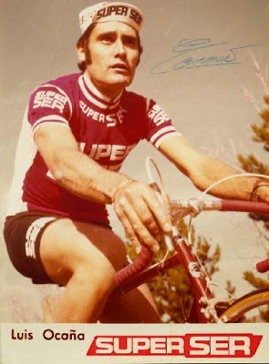 Luis Ocaña -  Equipo Super Ser (Año 1975 - Bicicletas Zeus)