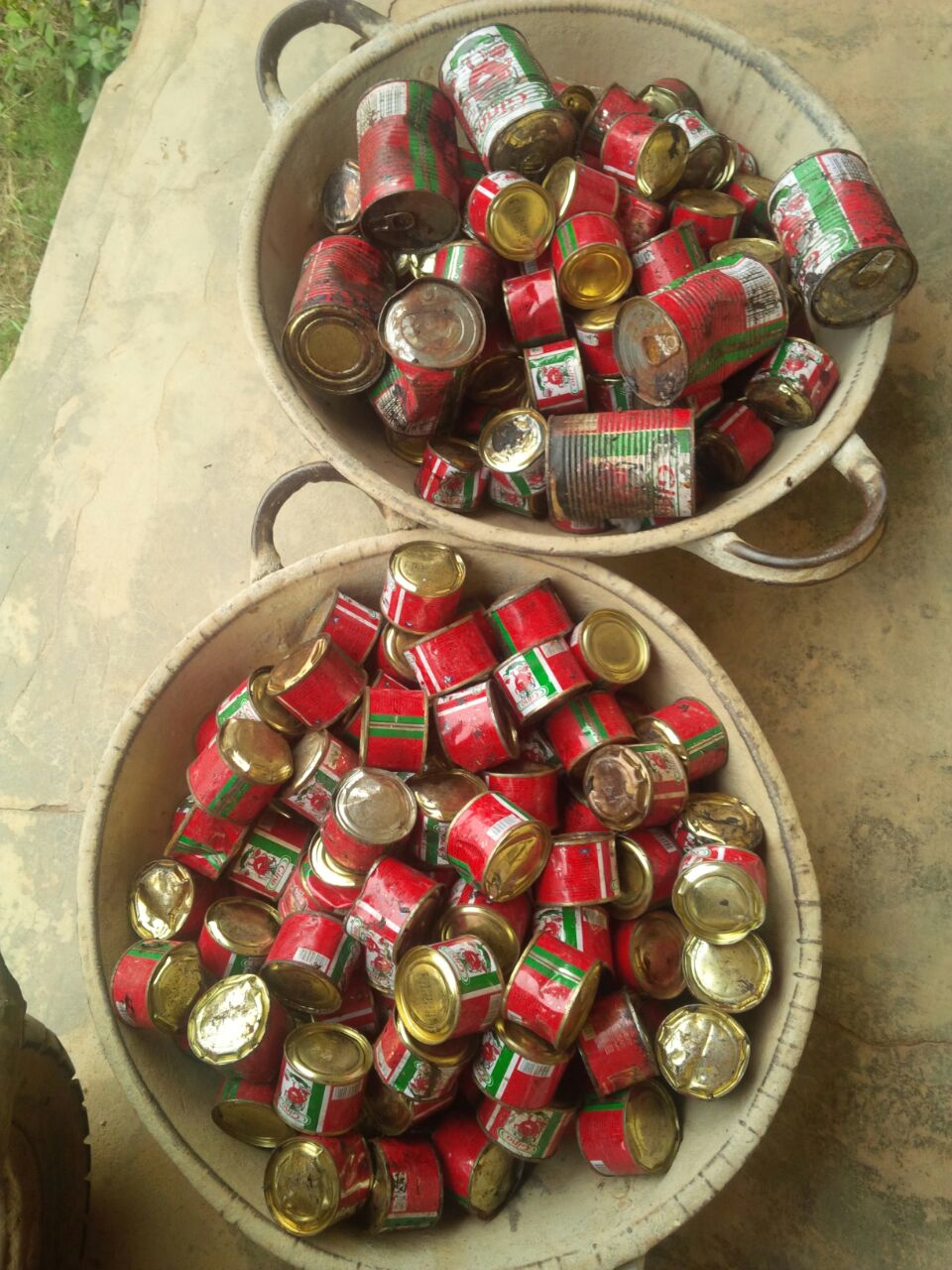 Expired, Dented and Spoilt Tomato Paste Confiscated in Isara