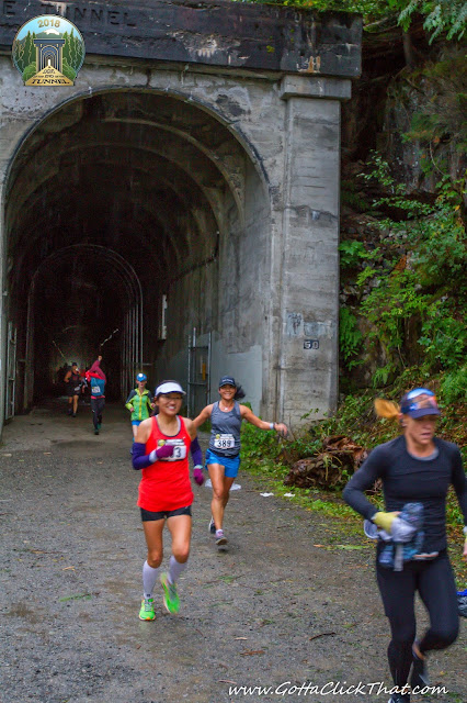 Tunnel Light Marathon - out of the tunnel shot