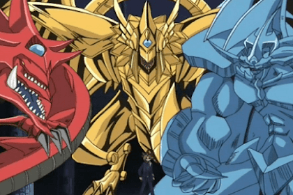 Mengenal 3 Kartu Dewa di Yu-Gi-Oh! Siapa yang terkuat?