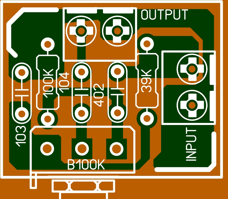 Passive Tone Control Circuit Pcb Guitar Rangkaian Elektronik Sirkuit Elektronik