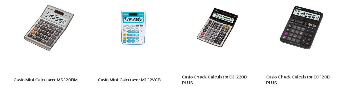 Jenis dan Kategori Kalkulator Casio - Sahabat Utama