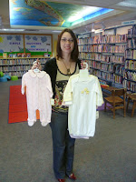 Pajama Storytime Pajama Program Donations-Brandi Whitesell, Director of Media-UP Library