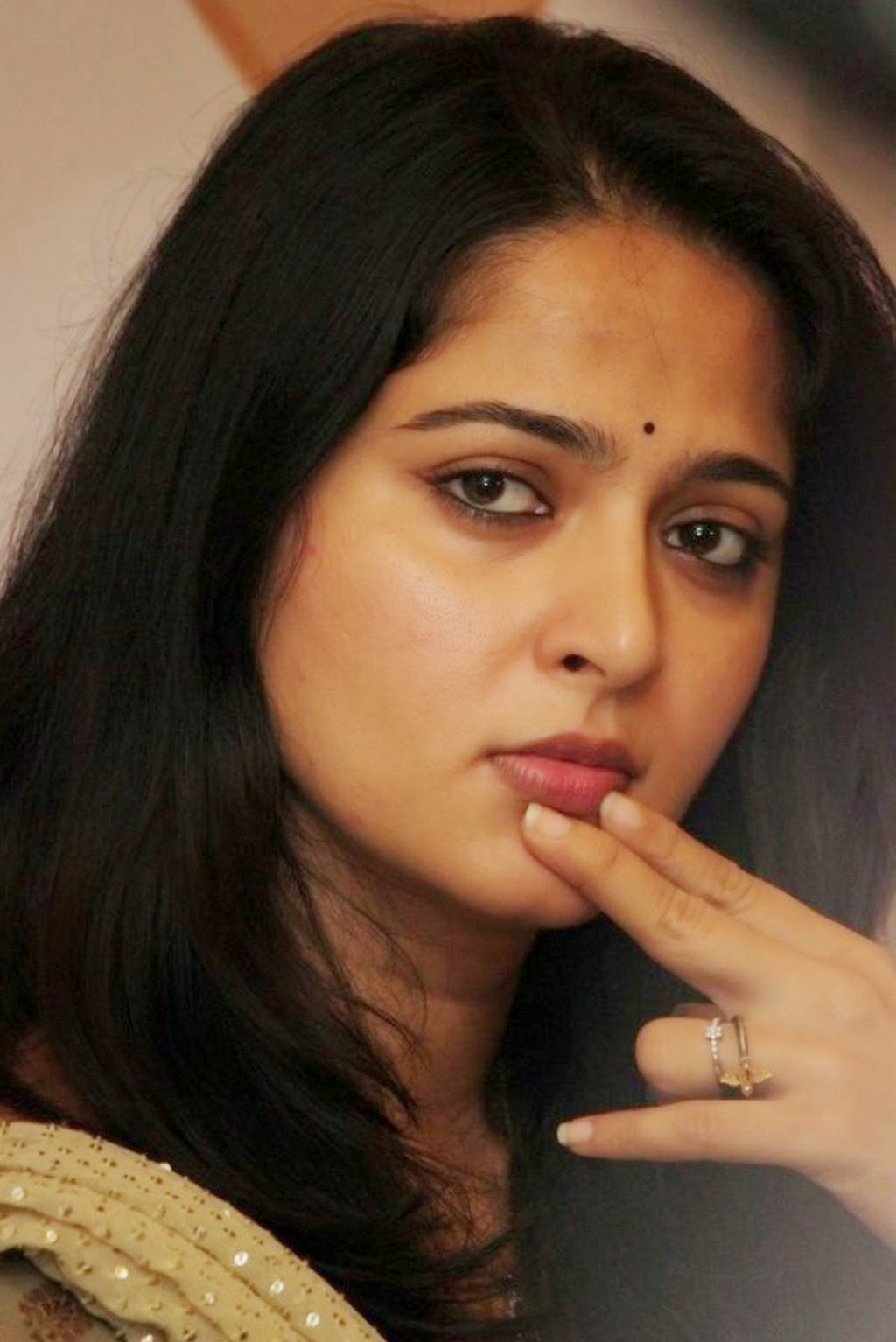 Beautiful Indian Girl Face Closeup Gallery Anushka Shetty Anushka Shetty