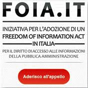 APPELLO PER L’ADOZIONE DI UN FREEDOM OF INFORMATION ACT IN ITALIA