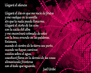 Llegara el silencioPoema Jael Uribe (llegarael silencio poema jael uribe)