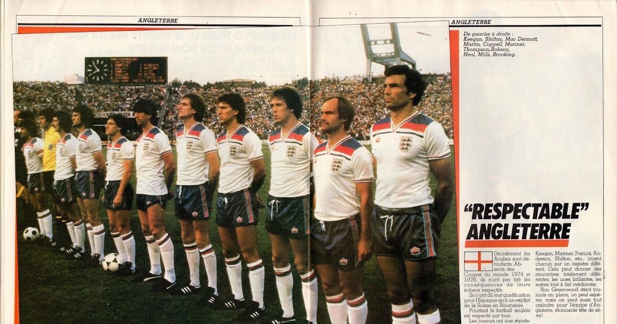 Soccer Nostalgia June 6, 1981Hungary 1England 3World cup Qualifier