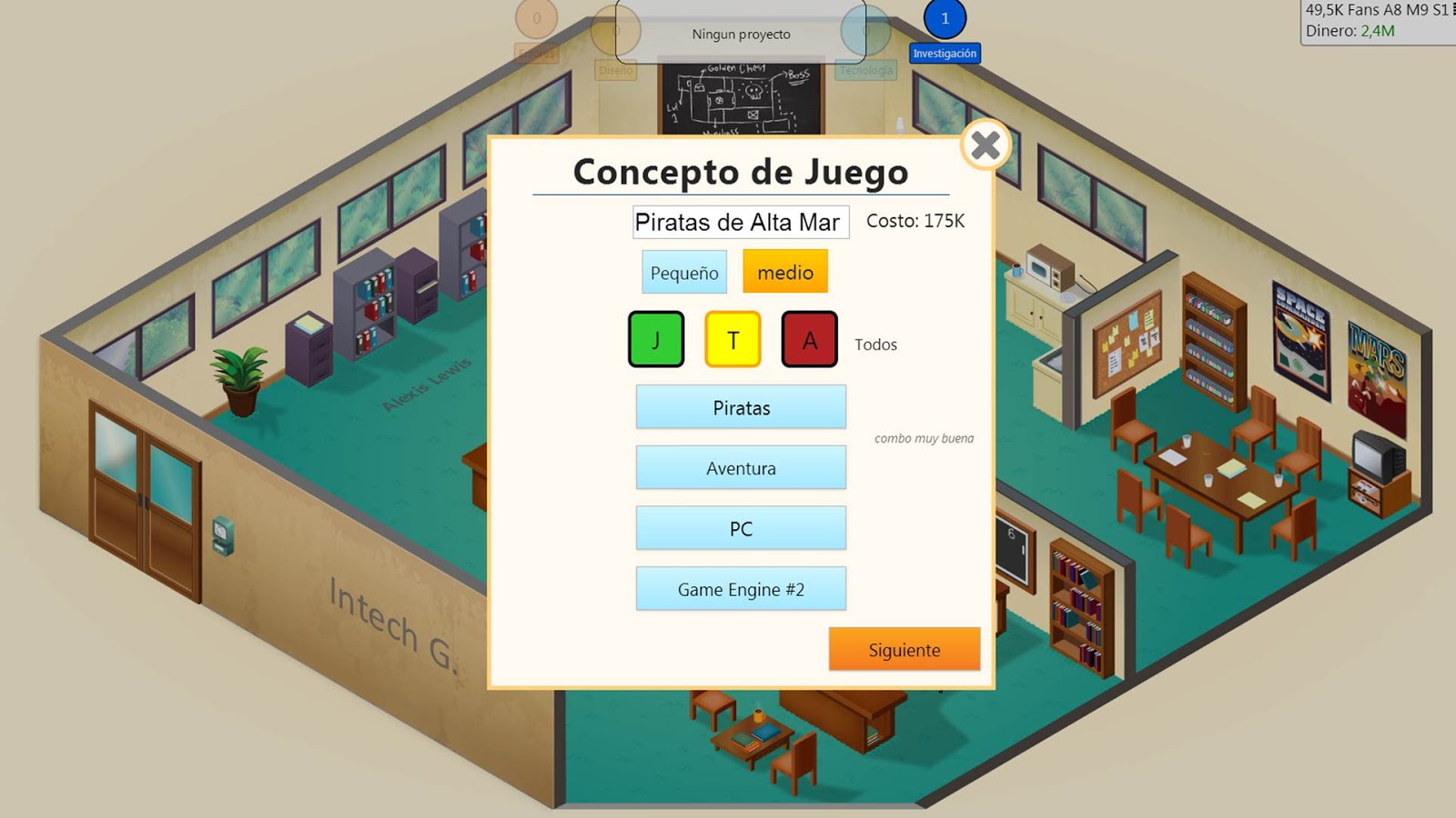 Guias y Trucos de Game Dev Tycoon Guia Juegos Medianos Aventuras / Piratas Game Dev Tycoon Guias y Trucos de Game Dev Tycoon Guia Juegos Medianos Aventuras / Piratas Game Dev Tycoon