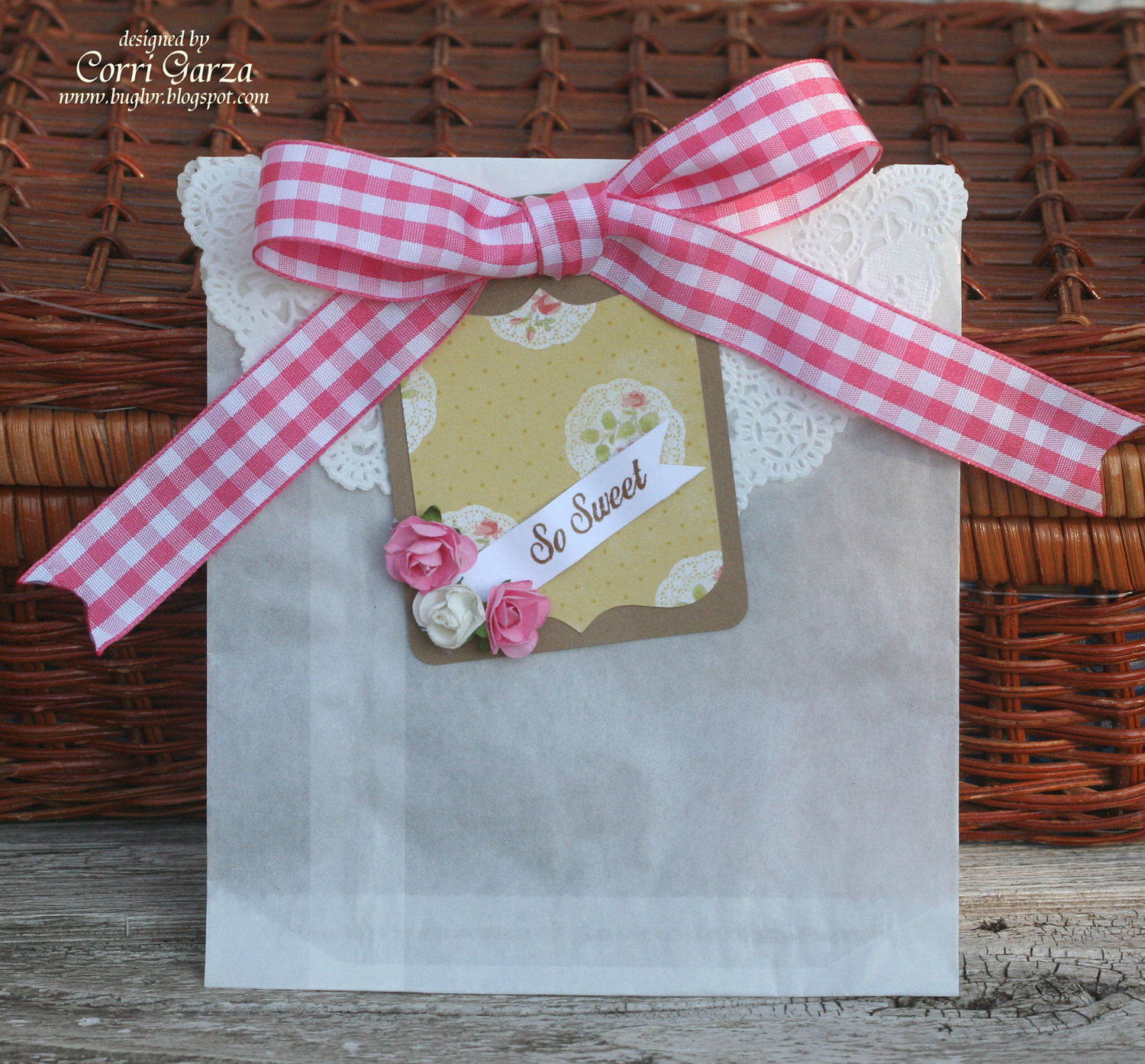 Really Reasonable Ribbon Blog So Sweet Glassine Gift Bag