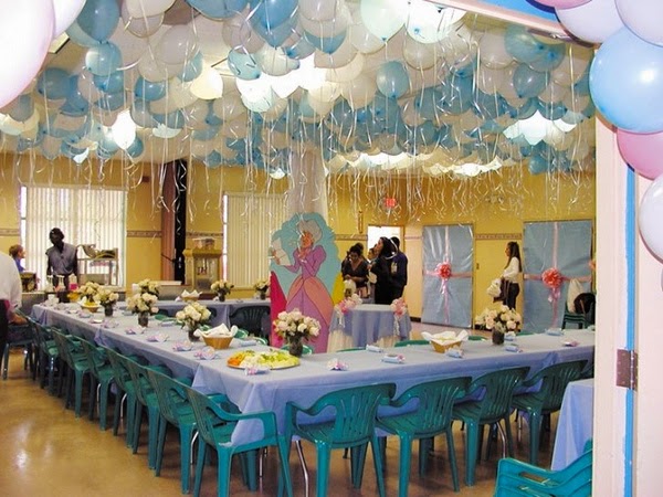 Idea for decorating adult birthday