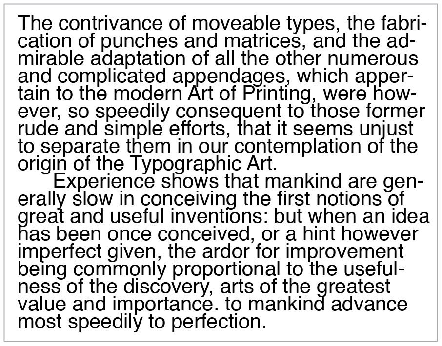 The Informed Illustrator: Typographic Don’ts and Do’s: 1. Paragraphs