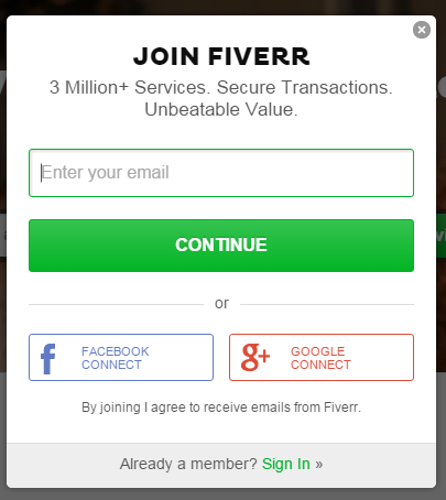 fiverr sign account using earn complete guide suggest would