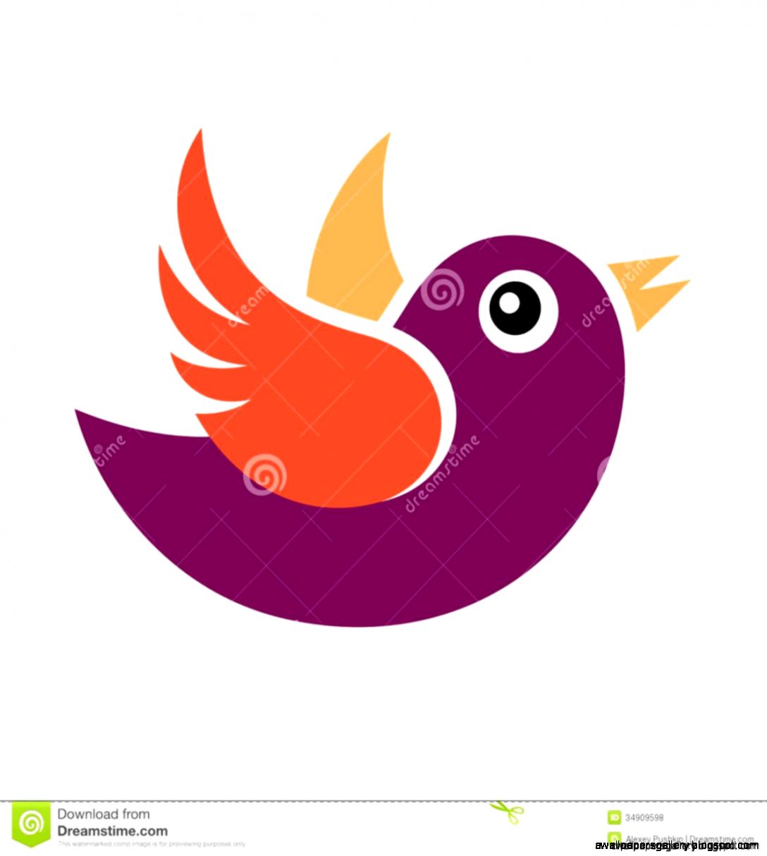 Cute Bird Silhouette Clip Art  Wallpapers Gallery