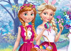 Elsa And Anna Easter Fun