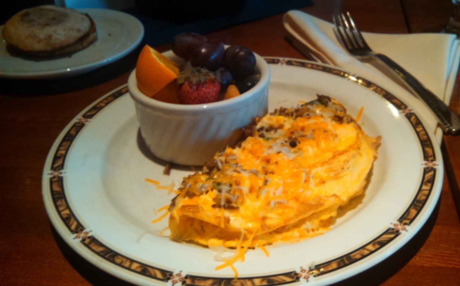 Ever Ready Wild Rice Omelet with Sausage, Spinach, Mushrooms and Peppers