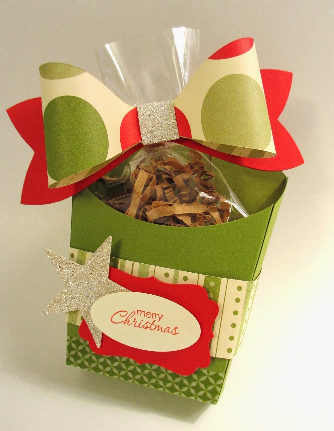 Sincerely Babette Christmas French Fry Box