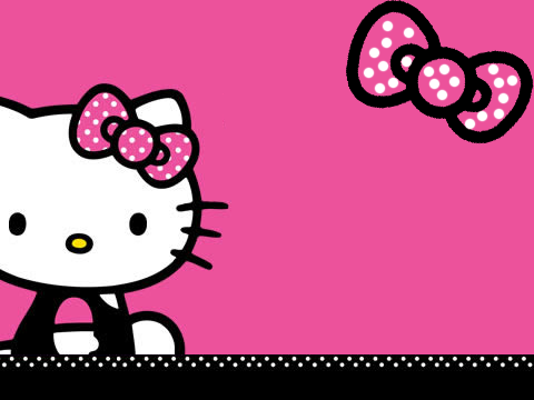 Fondo de pantalla con movimiento Hello Kitty - Imagui