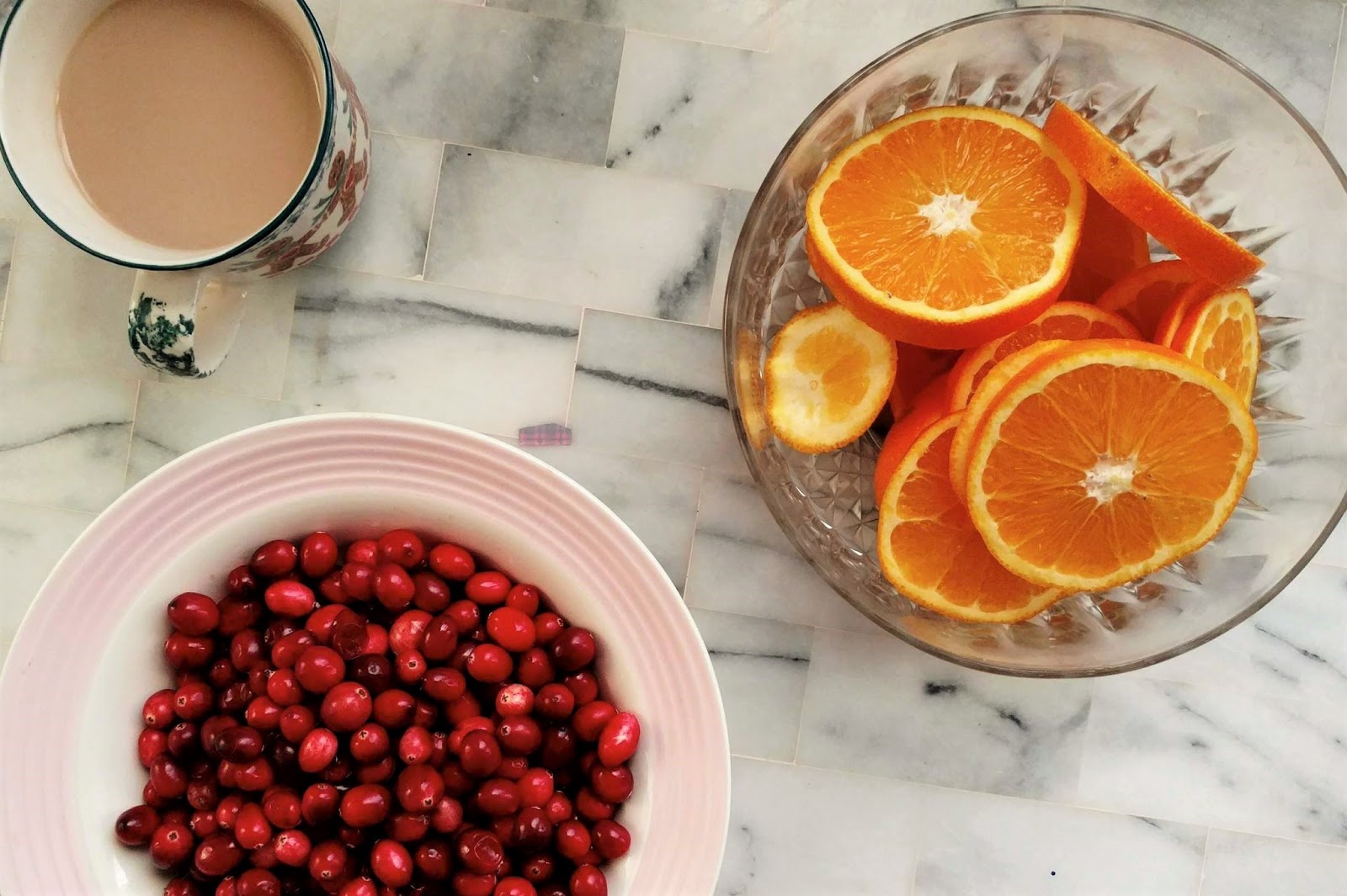 Cranberry and Orange Garland Tutorial
