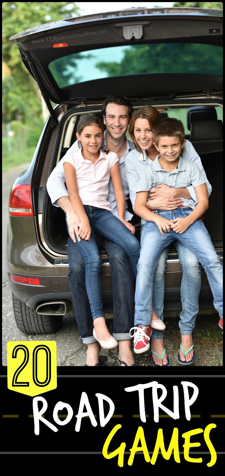 20 Road Trip Games for Kids