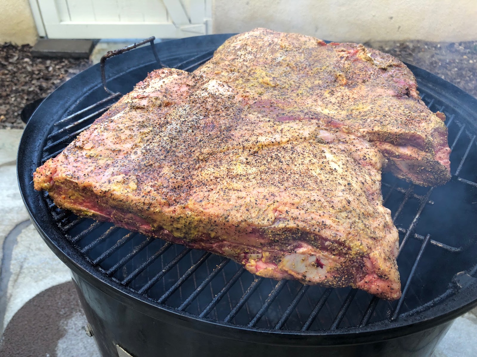 The Dirty Smoke BBQ Blog Smoking Session BBQ Beef Short Ribs from Costco