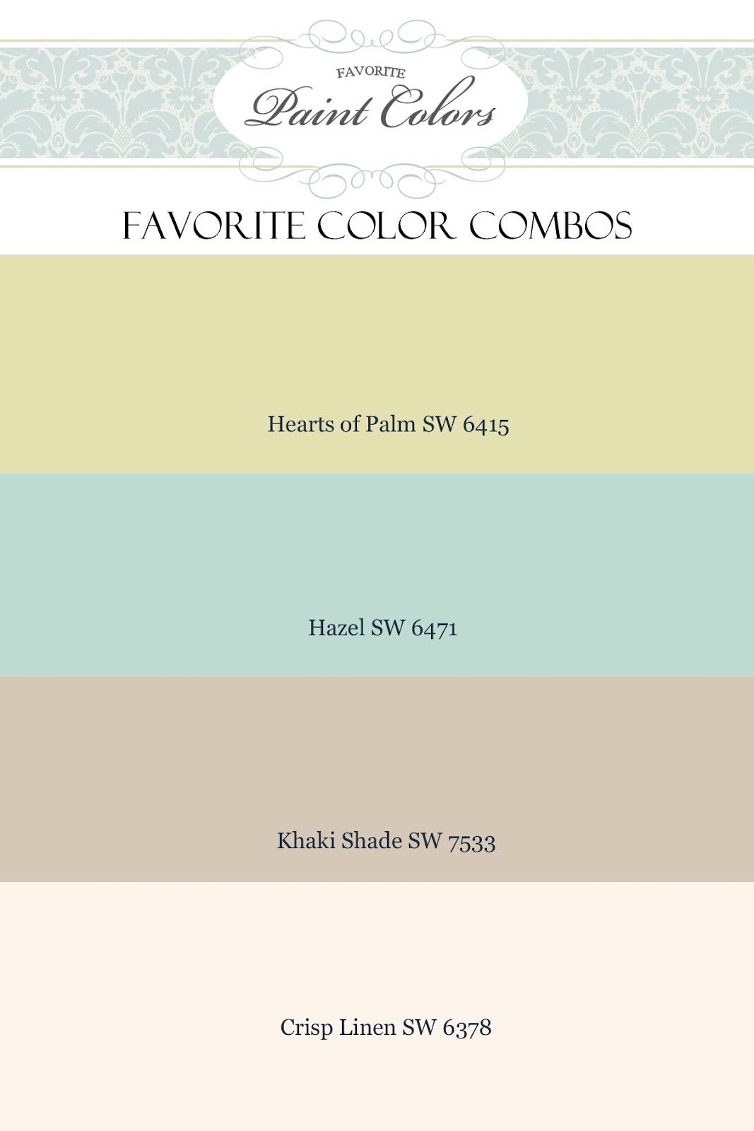 Kwal Paint Color Chart