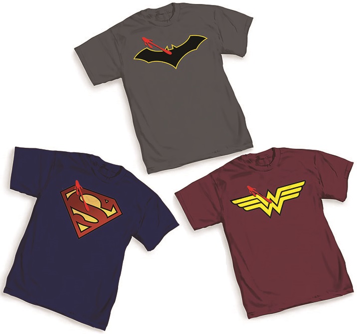 The Blot Says...: SDCC 16 Exclusive Watchmen DC Universe Trinity Symbol  Rebirth T-Shirts by Graphitti Designs