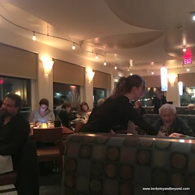 interior of The Galley Seafood Grill & Bar in Morro Bay, California