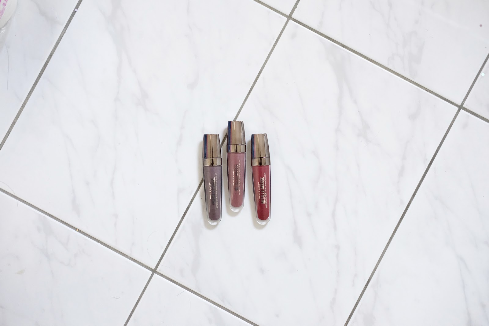 fun size beauty Hard Candy Metallic Mousse Liquid Lipsticks in Queen