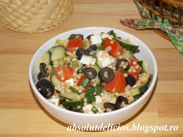 SALATA CU CUSCUS (COUS COUS)