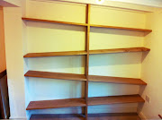 Slanting Shelving Unit & Computer Desk