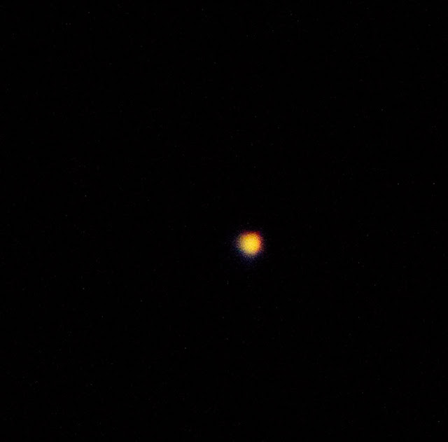 Mars, but is it with the Barlow lens or not in this 1/60 second image (Source: Palmia Observatory)