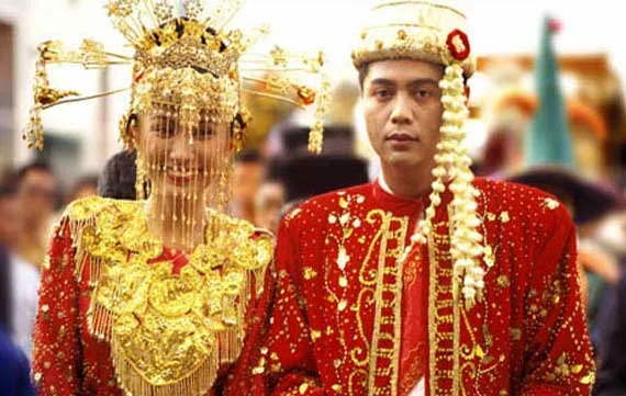 Gambar Pakaian adat pengantin DKI Jakarta betawi